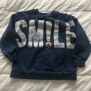 Darling Blue Sweatshirt for Baby Size 2-3T
